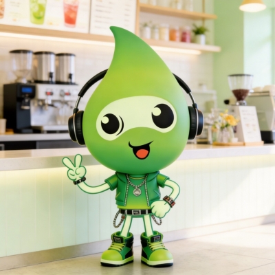 饮品吉祥物设计