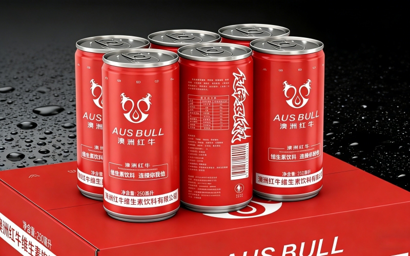 红牛易拉罐设计